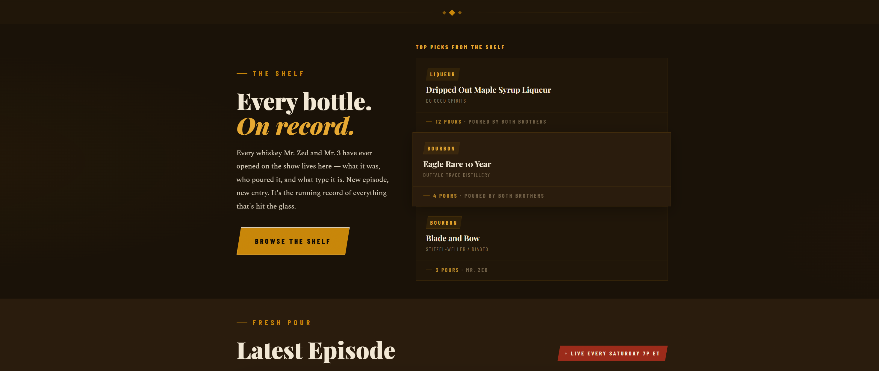 Pour Brothers Decisions website preview 3